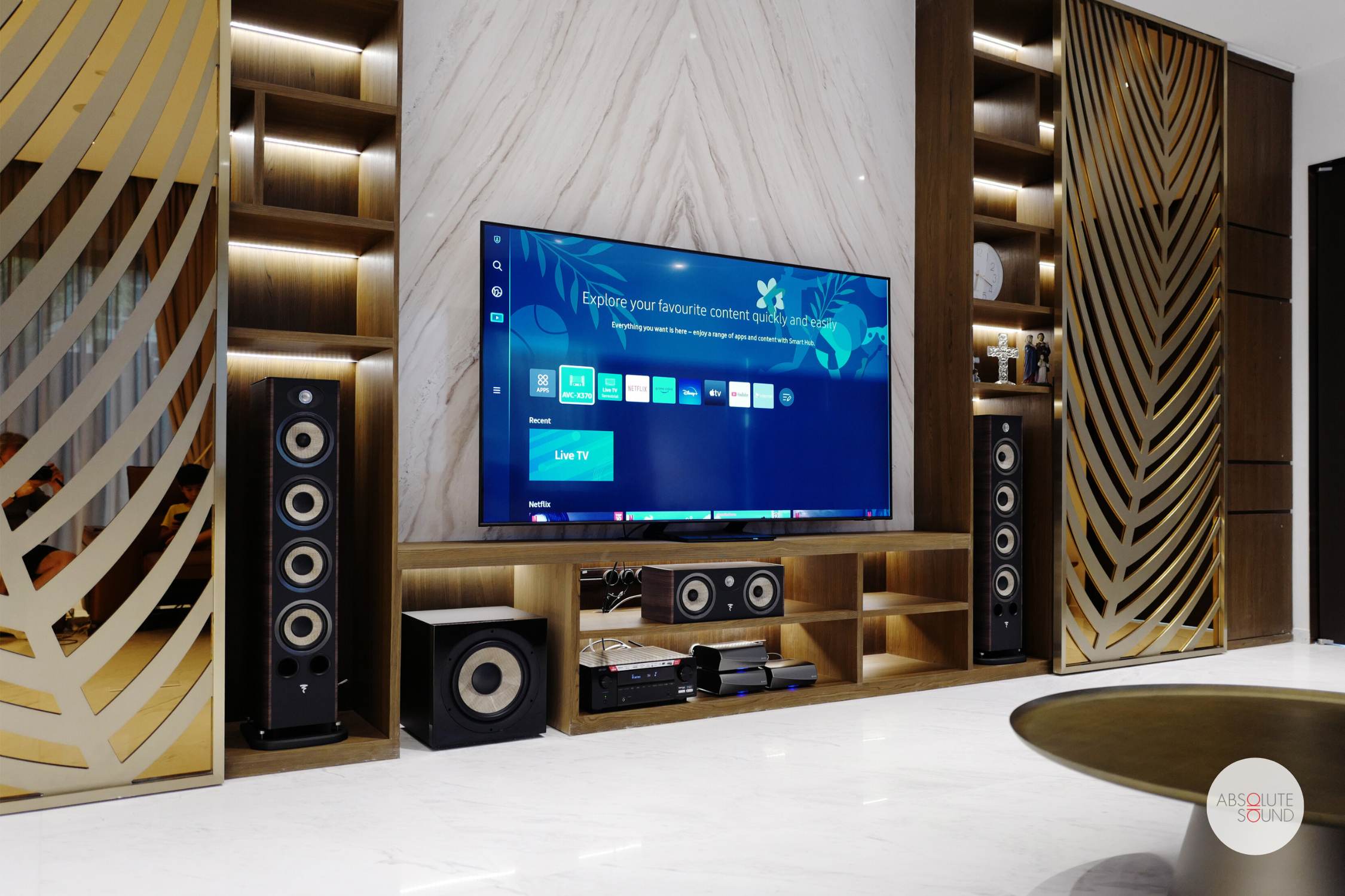 private cinema home theater atmos