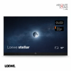Loewe stellar 97 OLED television, front view